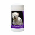 Pamperedpets West Highland White Terrier Tear Stain Wipes PA3491699